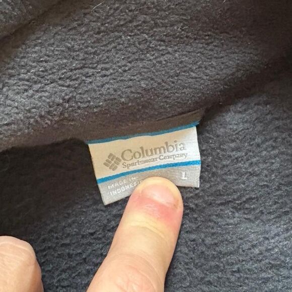 Womens Columbia Fleece Jacket SZ L - Picture 2 of 4